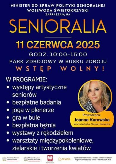 Senioralia w Parku Zdrojowym w Busku – 11 czerwca 2025