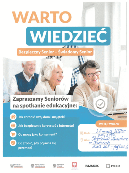 Bezpieczny Senior – Świadomy Senior