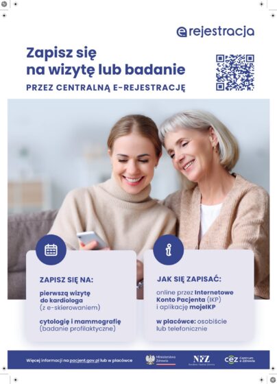 Ministerstwo Zdrowia w 2024 roku rozpoczęło realizację programu pilotażowego centralnej  e-rejestracji