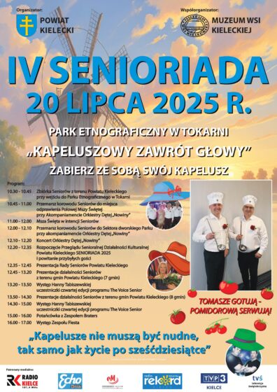 Przegląd Senioralnej Działalności Kulturalnej Powiatu Kieleckiego – Senioriada 2025