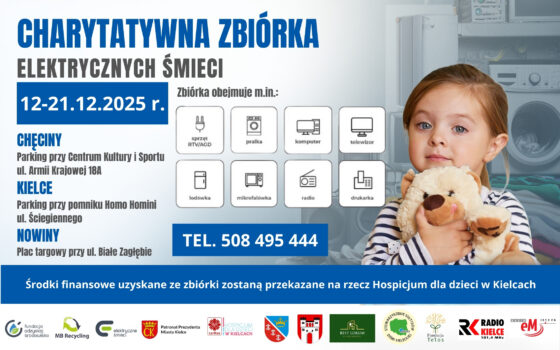 Charytatywna zbiórka elektrycznych śmieci