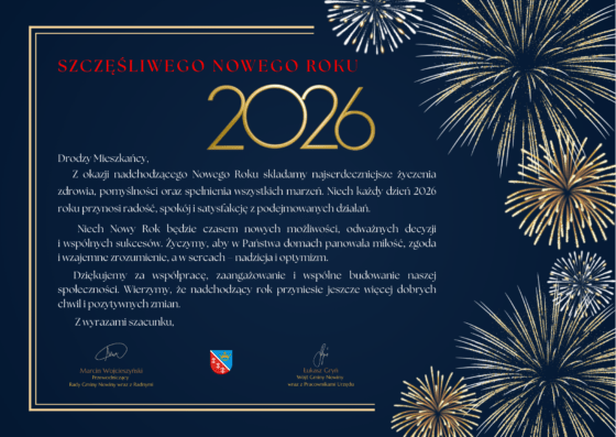 Szczęśliwego Nowego Roku!