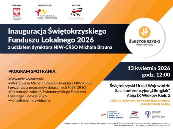 Inauguracja Świętokrzyskiego Funduszu Lokalnego 2026