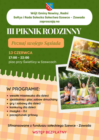 III Piknik Rodzinny Szewce – Zawada