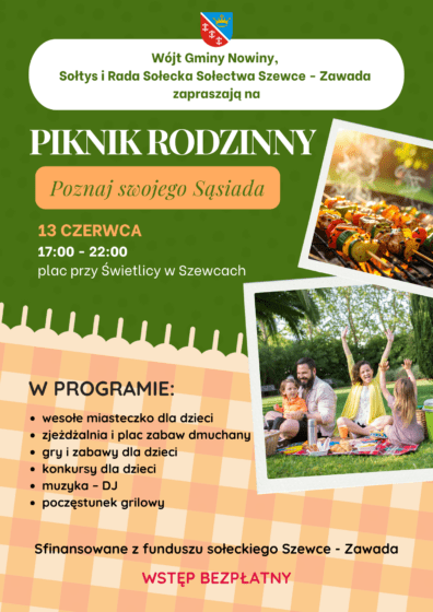 Piknik Rodzinny Szewce – Zawada