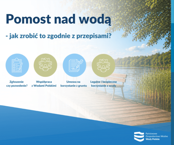Kampania informacyjna “Pomosty-buduj legalnie”.