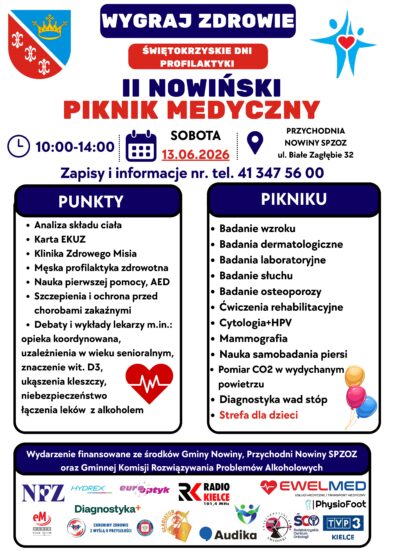 II Nowiński Piknik Medyczny, 13.06.2026 r.
