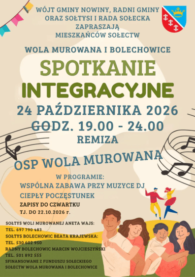 Spotkanie integracyjne w Woli Murowanej