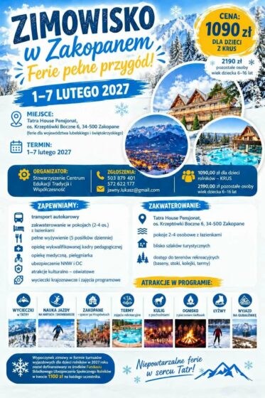 Oferta zimowiska na 2027 rok